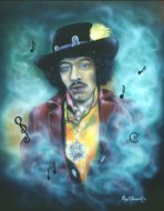 James Marshal Hendrix, James Marshal Hendrix, Peter Pracownik Signed Framed Prints
