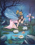 Lily, Fairy Oracle, Peter Pracownik Signed Framed Prints