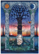 Birth Of Starchild 2, myth & magic, magic spells, Peter Pracownik Signed Framed Prints